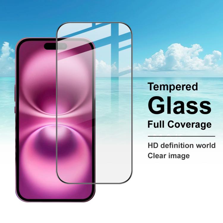 For iPhone Air imak 9H Surface Hardness Full Screen Tempered Glass Film Pro+ Series
