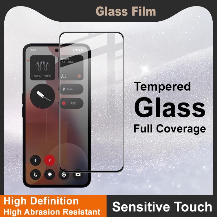 For Nothing Phone 3a Pro / 3a imak 9H Surface Hardness Full Screen Tempered Glass Film Pro+ Series
