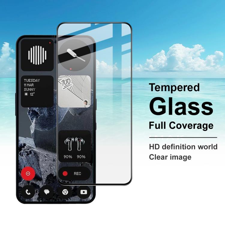 For Nothing Phone 3a Lite imak 9H Surface Hardness Full Screen Tempered Glass Film Pro+ Series