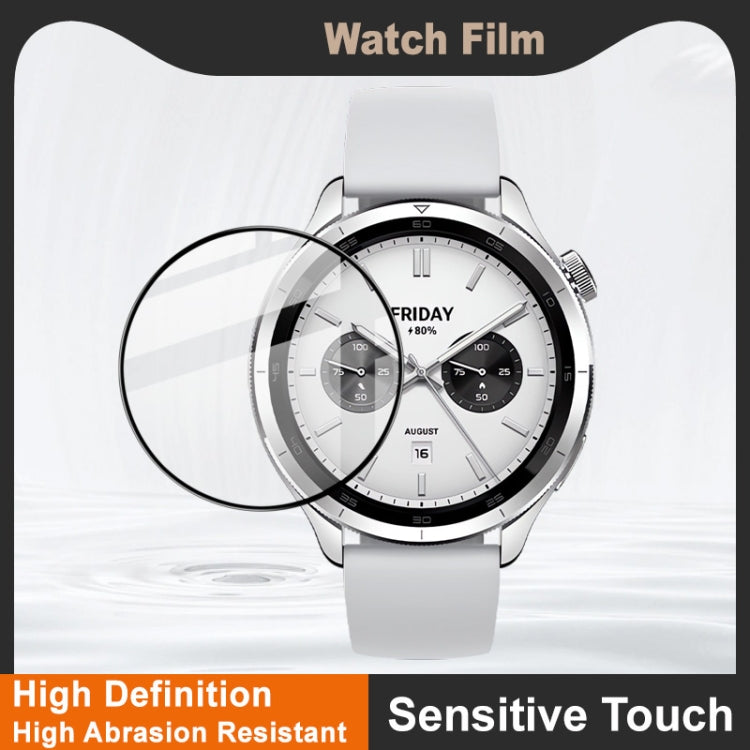 For Xiaomi Watch S4 IMAK Plexiglass HD Watch Protective Film