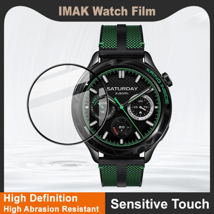 For Xiaomi Watch S4 15th Anniversary Edition IMAK Plexiglass HD Watch Protective Film