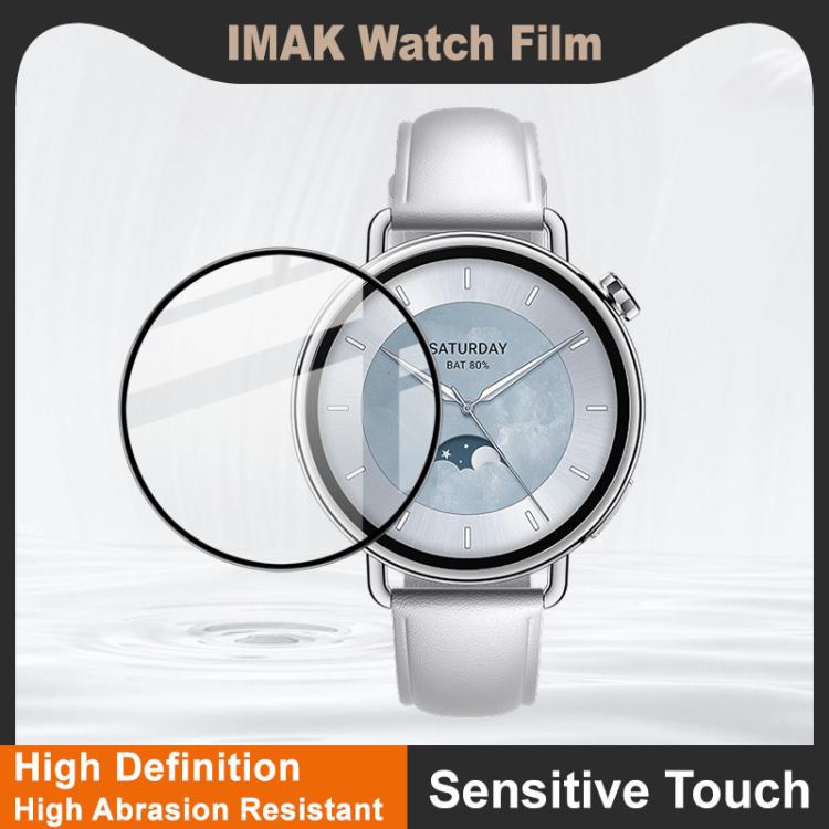 For Xiaomi Watch S4 41mm IMAK Plexiglass HD Watch Protective Film