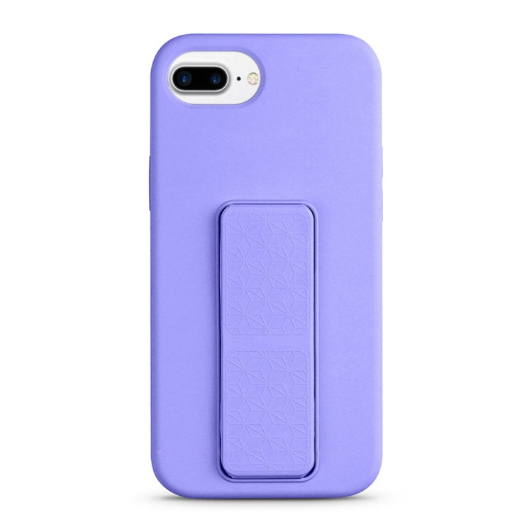 For iPhone 8 Plus / 7 Plus Liquid Silicone Holder Phone Case