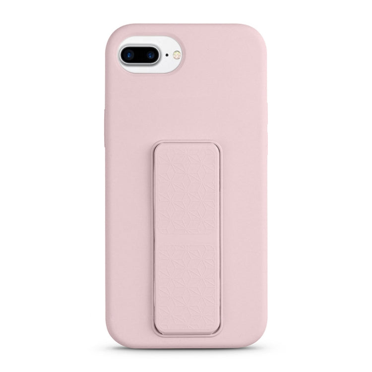 For iPhone 8 Plus / 7 Plus Liquid Silicone Holder Phone Case