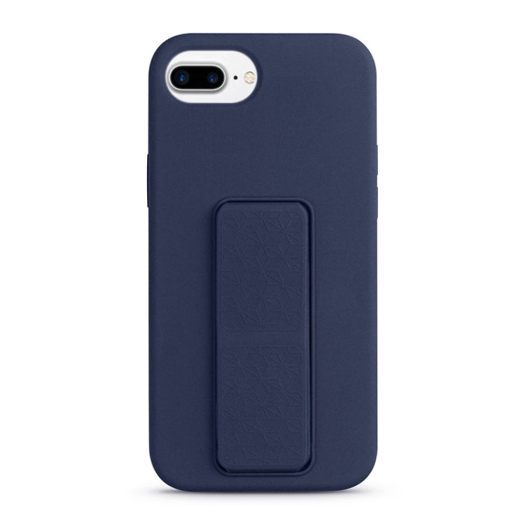 For iPhone 8 Plus / 7 Plus Liquid Silicone Holder Phone Case