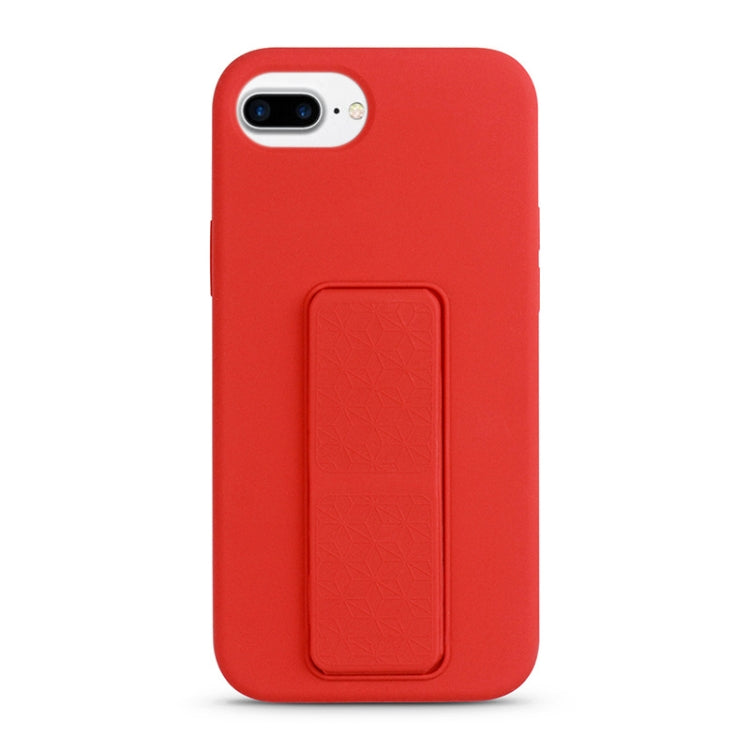 For iPhone 8 Plus / 7 Plus Liquid Silicone Holder Phone Case