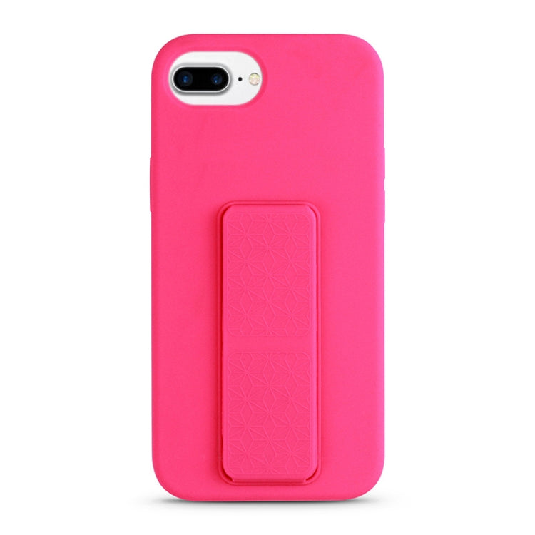 For iPhone 8 Plus / 7 Plus Liquid Silicone Holder Phone Case