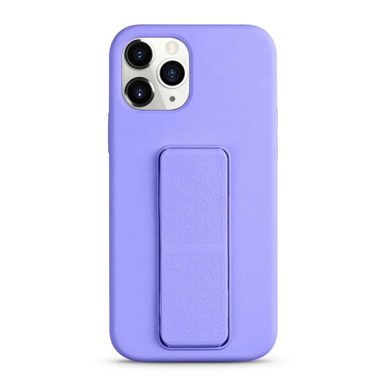 For iPhone 11 Pro Liquid Silicone Holder Phone Case