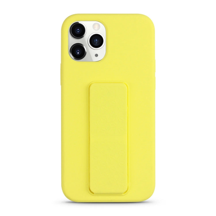 For iPhone 11 Pro Liquid Silicone Holder Phone Case