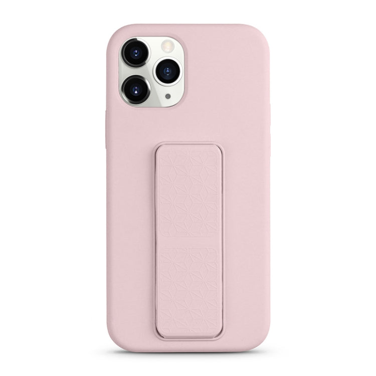 For iPhone 11 Pro Liquid Silicone Holder Phone Case