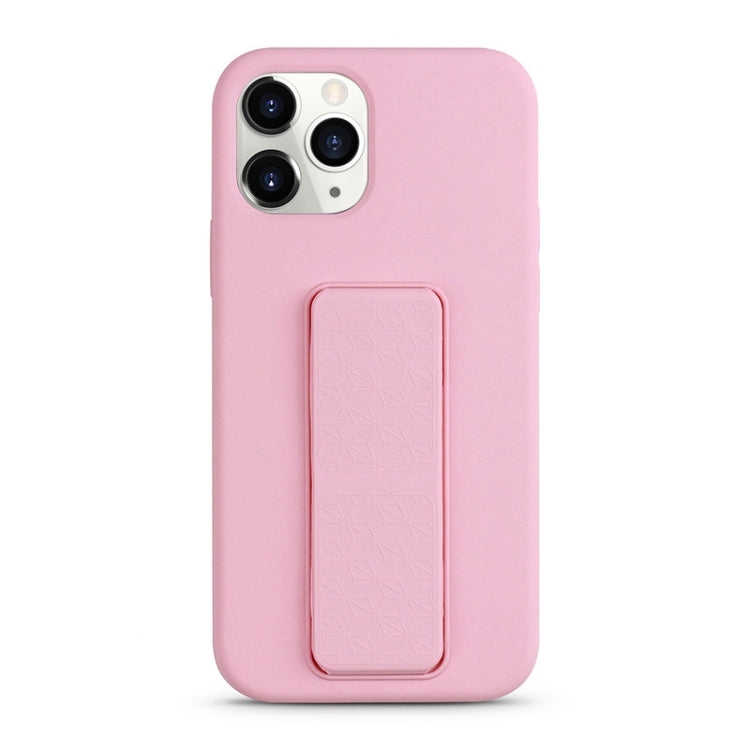 For iPhone 11 Pro Liquid Silicone Holder Phone Case