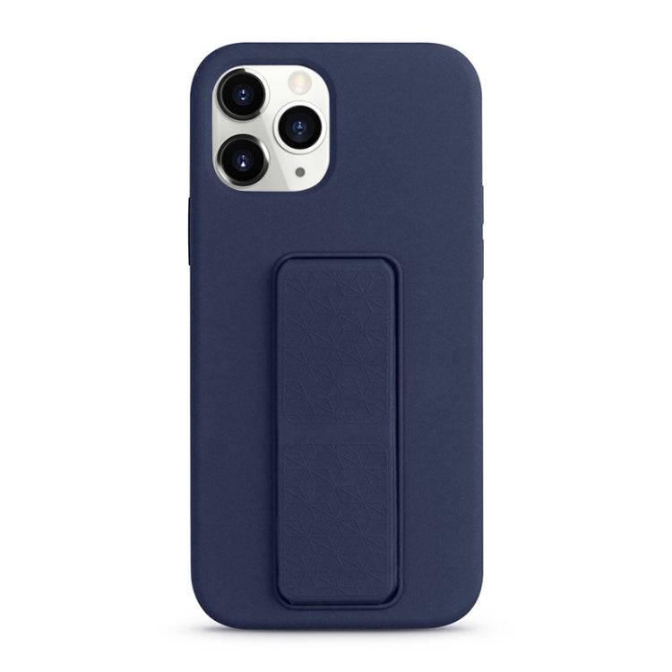 For iPhone 11 Pro Max Liquid Silicone Holder Phone Case