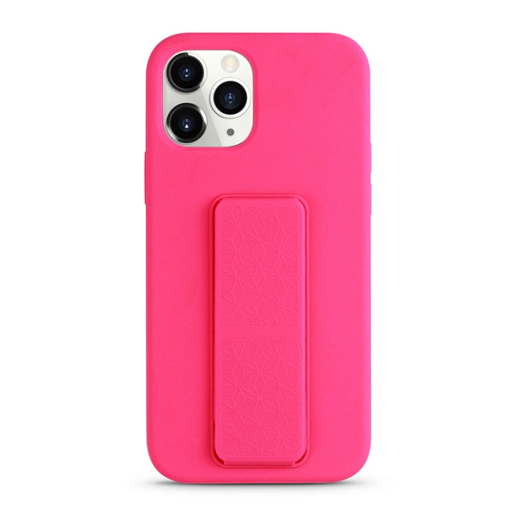 For iPhone 11 Pro Max Liquid Silicone Holder Phone Case