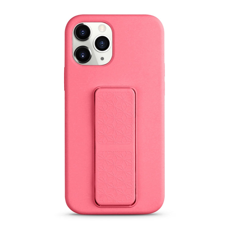 For iPhone 11 Pro Max Liquid Silicone Holder Phone Case