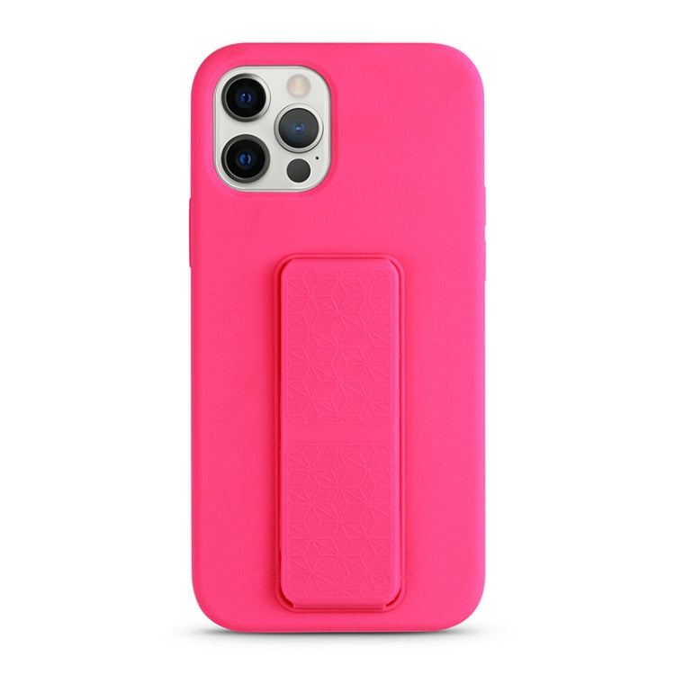 For iPhone 13 Pro Max Liquid Silicone Holder Phone Case