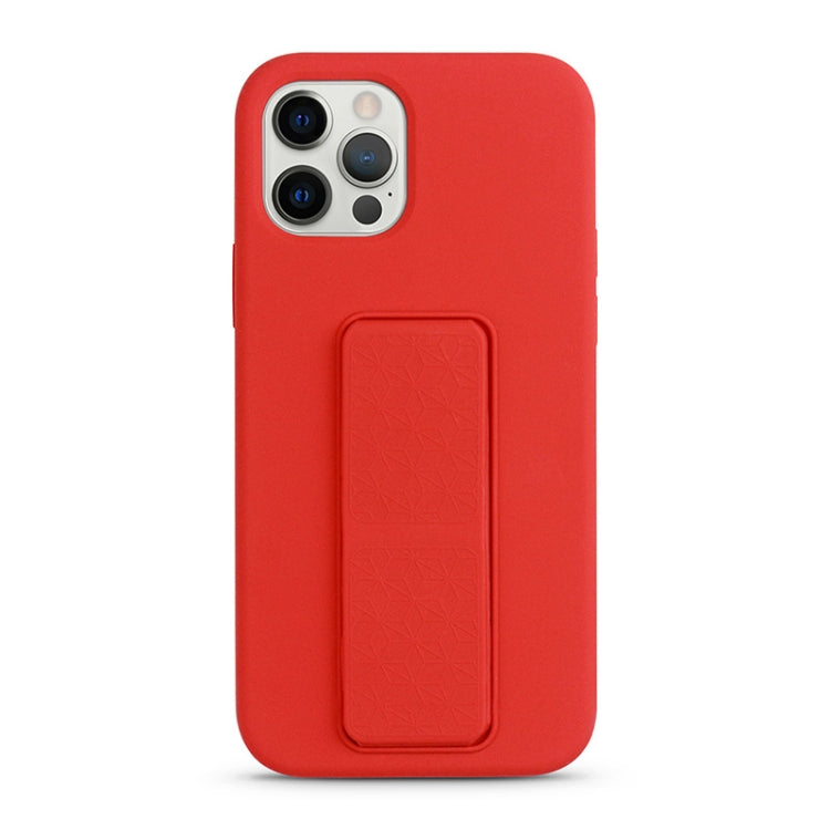 For iPhone 15 Pro Liquid Silicone Holder Phone Case
