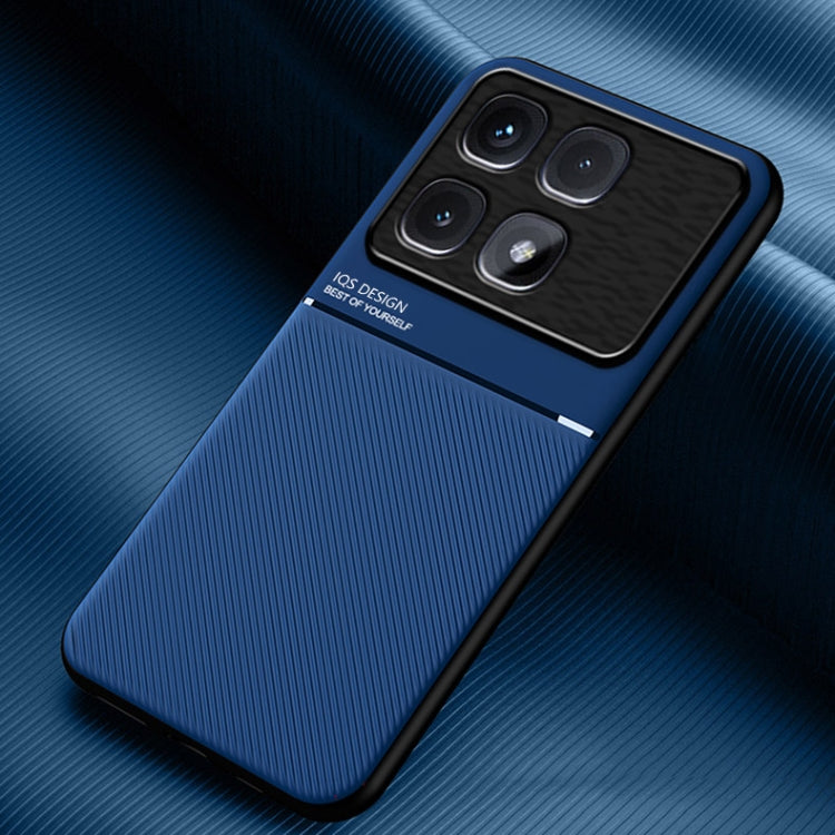 For Redmi K70 Ultra Classic Tilt Strip Grain Magnetic Shockproof PC + TPU Phone Case