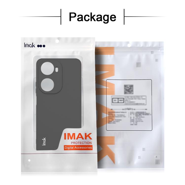 For Google Pixel 10a IMAK UC-3 Series Shockproof Frosted TPU Phone Case - Black
