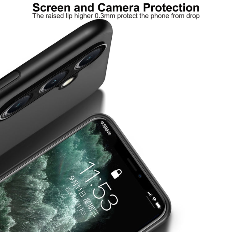 For Samsung Galaxy M55 Classic Tilt Strip Grain Magnetic Shockproof PC + TPU Phone Case