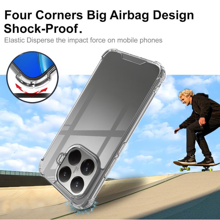 For Xiaomi 15T Pro 5G IMAK Space Shield PC + TPU Airbag Shockproof Phone Case - Transparent