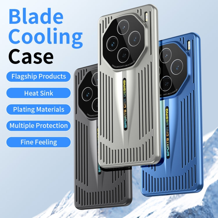 For vivo X100S Blade Cooling PC Full Coverage Phone Case