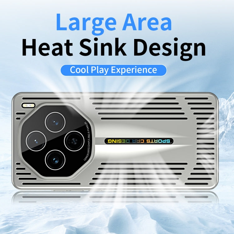 For vivo X100S Blade Cooling PC Full Coverage Phone Case