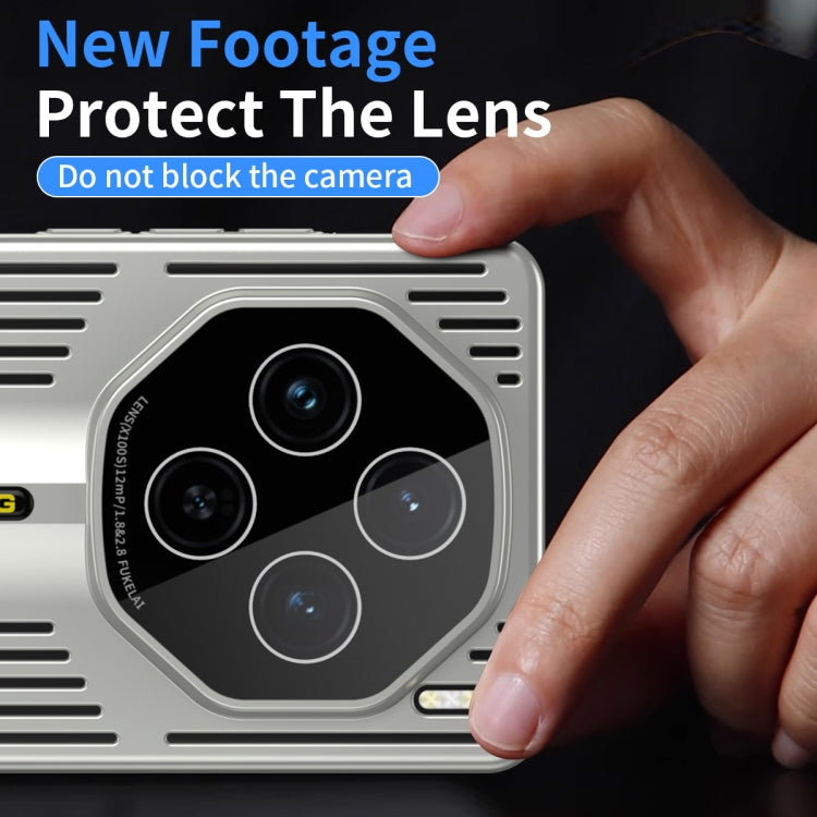 For vivo X100S Blade Cooling PC Full Coverage Phone Case