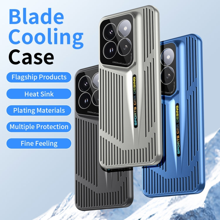 For Xiaomi 14 Pro Blade Cooling PC Full Coverage Phone Case