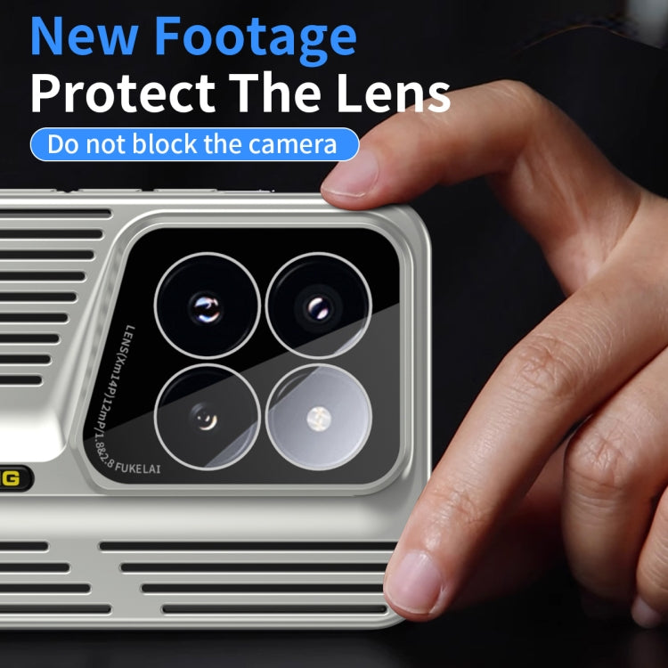 For Xiaomi 14 Pro Blade Cooling PC Full Coverage Phone Case
