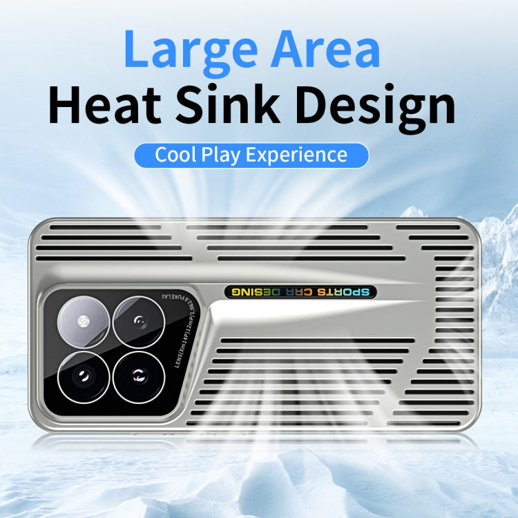 For Xiaomi 14 Pro Blade Cooling PC Full Coverage Phone Case
