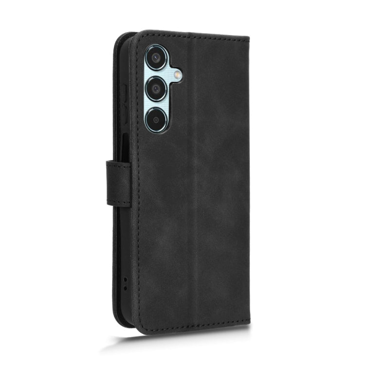 For Samsung Galaxy M35 Skin Feel Magnetic Flip Leather Phone Case