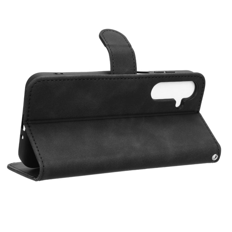 For Samsung Galaxy M35 Skin Feel Magnetic Flip Leather Phone Case