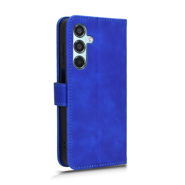 For Samsung Galaxy M35 Skin Feel Magnetic Flip Leather Phone Case