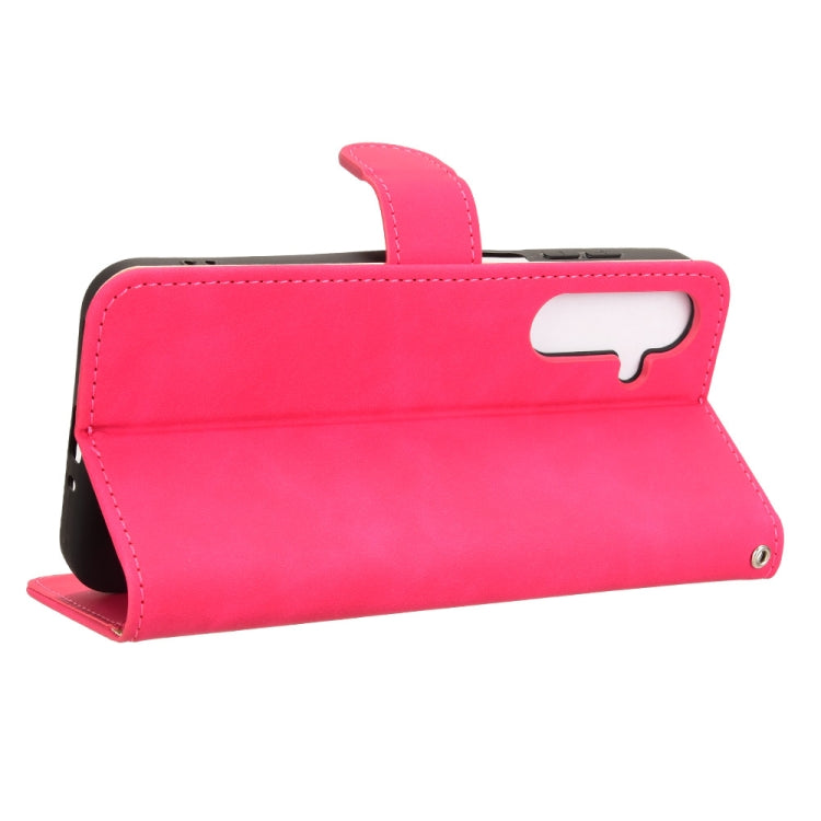 For Samsung Galaxy M35 Skin Feel Magnetic Flip Leather Phone Case