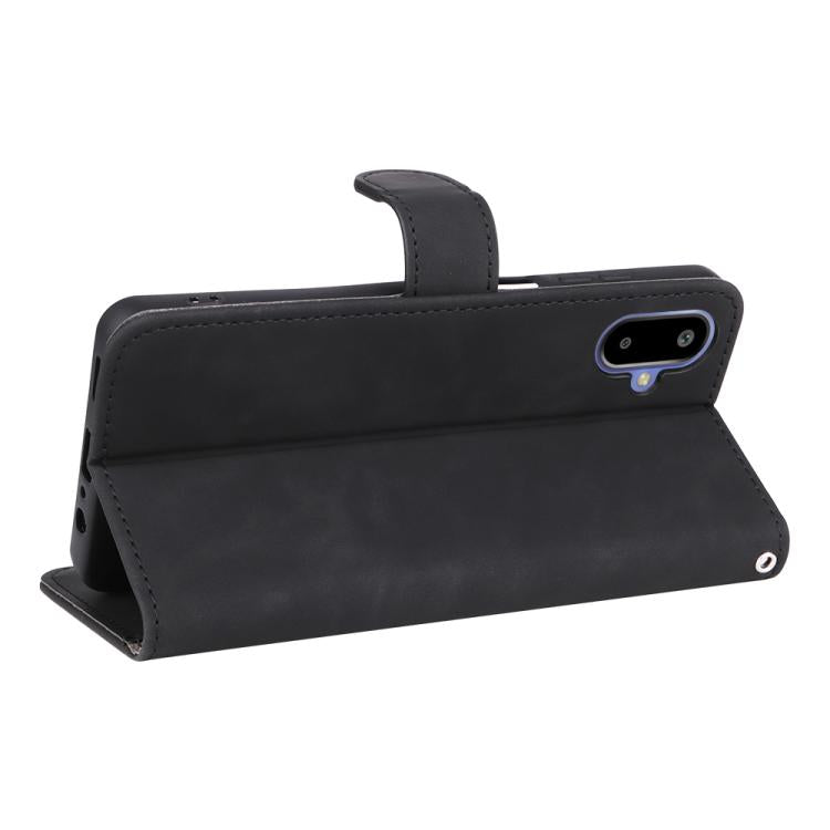 For Samsung Galaxy M06 5G / F06 5G Skin Feel Magnetic Flip Leather Phone Case