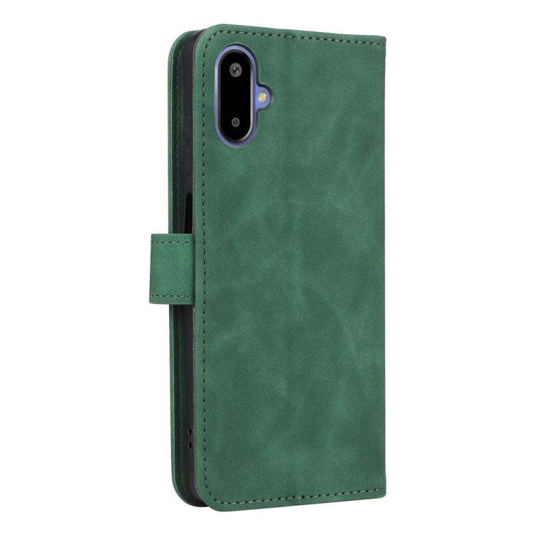 For Samsung Galaxy M06 5G / F06 5G Skin Feel Magnetic Flip Leather Phone Case