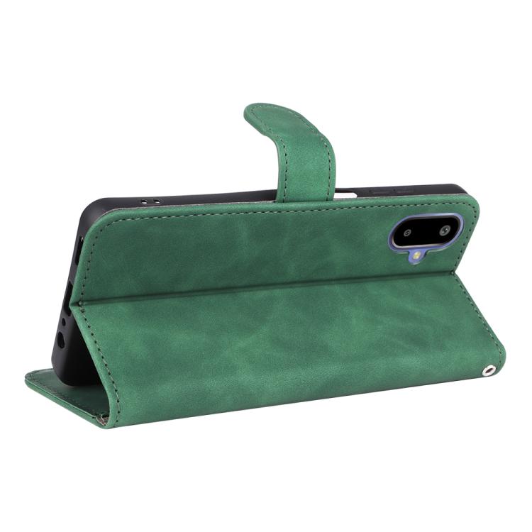 For Samsung Galaxy M06 5G / F06 5G Skin Feel Magnetic Flip Leather Phone Case