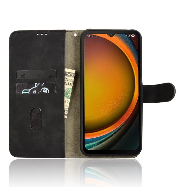 For Samsung Galaxy Xcover7 Pro Skin Feel Magnetic Flip Leather Phone Case