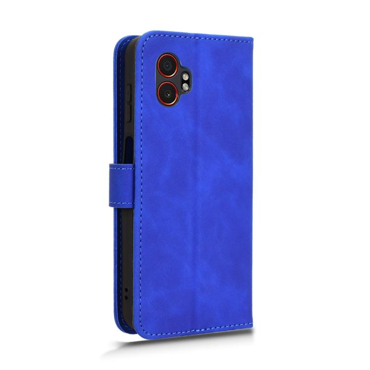 For Samsung Galaxy Xcover7 Pro Skin Feel Magnetic Flip Leather Phone Case