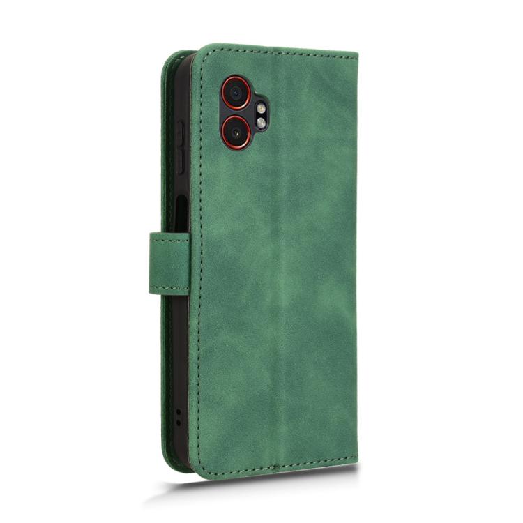 For Samsung Galaxy Xcover7 Pro Skin Feel Magnetic Flip Leather Phone Case