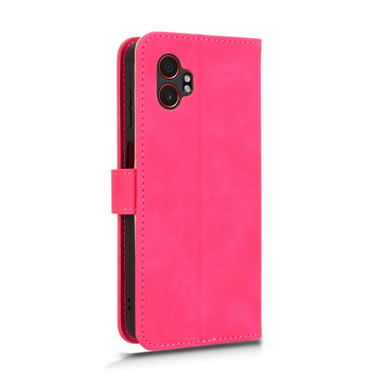 For Samsung Galaxy Xcover7 Pro Skin Feel Magnetic Flip Leather Phone Case