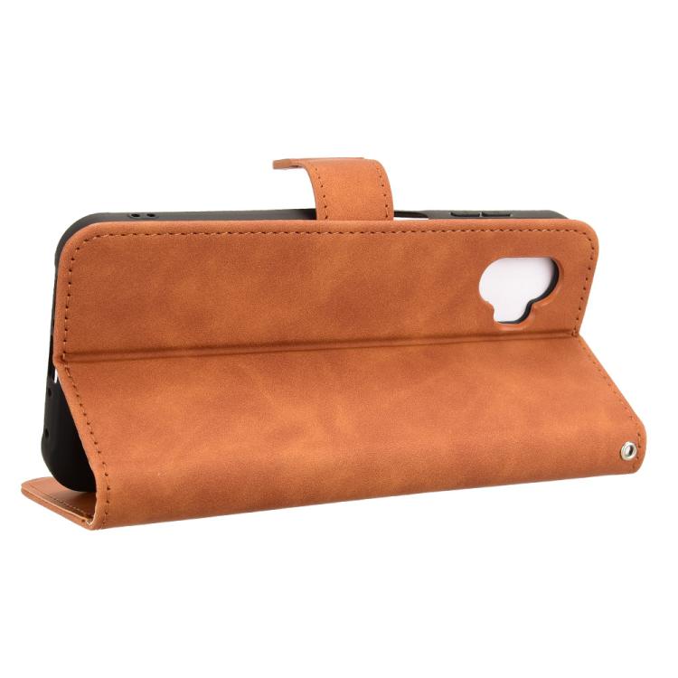 For Samsung Galaxy Xcover7 Pro Skin Feel Magnetic Flip Leather Phone Case