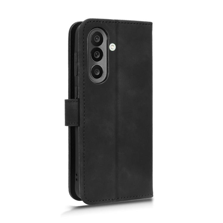For Samsung Galaxy M56 5G Skin Feel Magnetic Flip Leather Phone Case