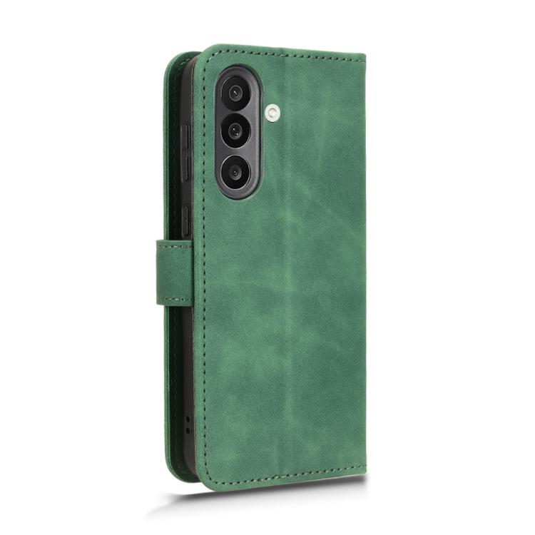 For Samsung Galaxy M56 5G Skin Feel Magnetic Flip Leather Phone Case
