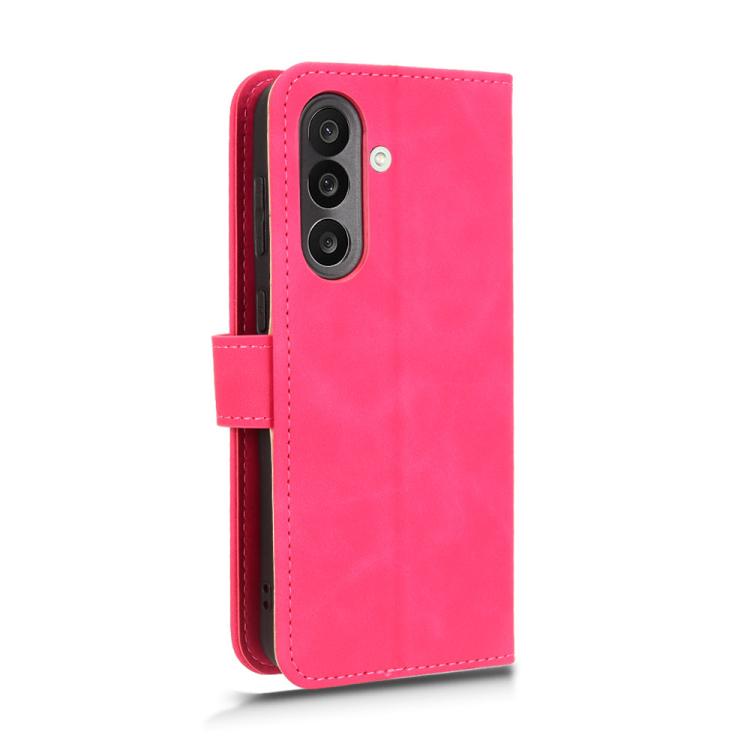 For Samsung Galaxy M56 5G Skin Feel Magnetic Flip Leather Phone Case