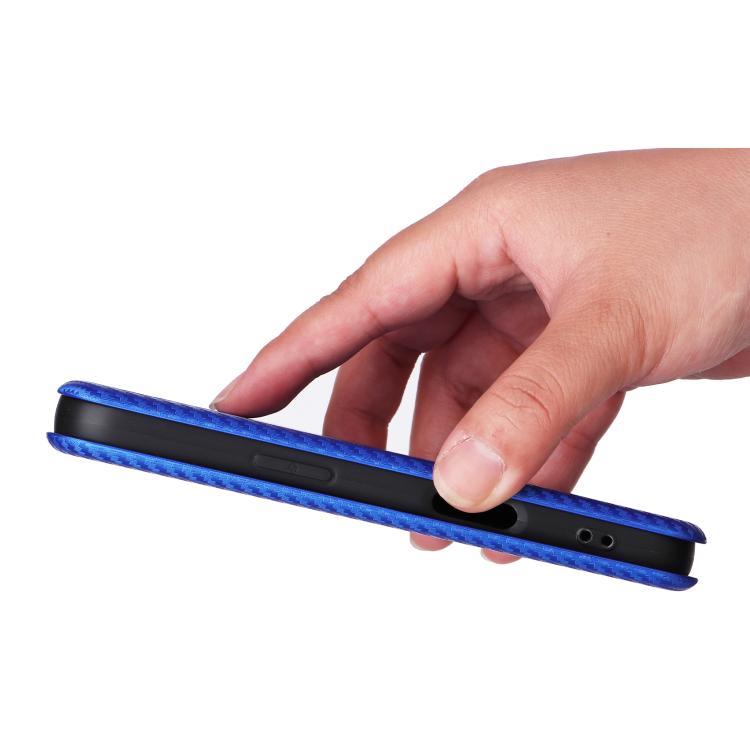 For iPhone 17 Carbon Fiber Texture Flip Leather Phone Case