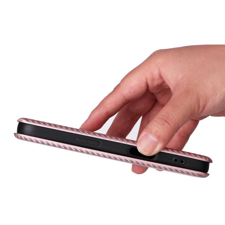 For iPhone 17 Carbon Fiber Texture Flip Leather Phone Case