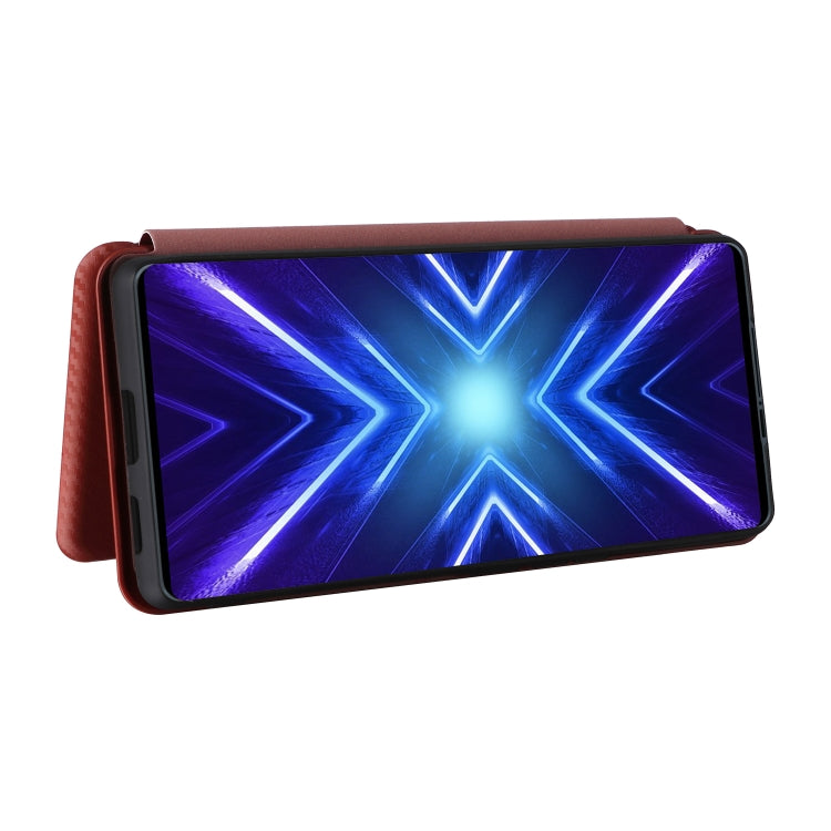For HTC U24 Pro Carbon Fiber Texture Flip Leather Phone Case