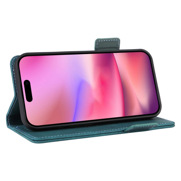 For iPhone 16 Magnetic Clasp Leather Phone Case
