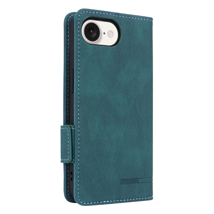 For iPhone 17e / 16e Magnetic Clasp Leather Phone Case